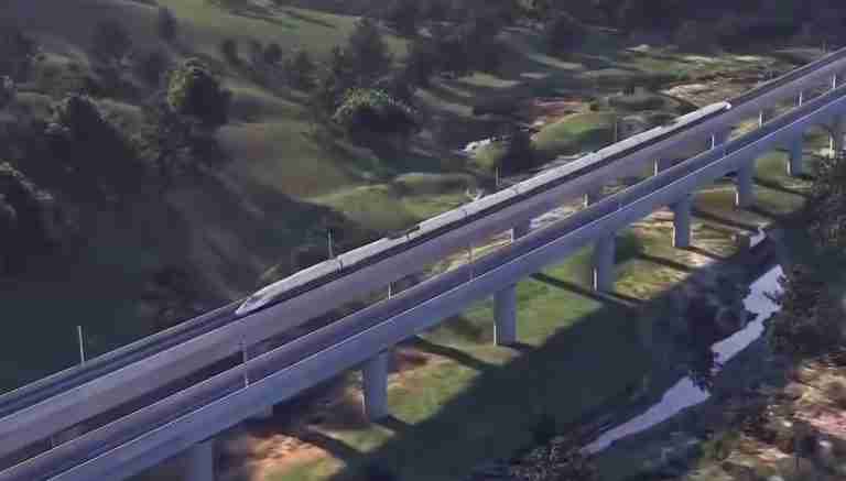 CA High-Speed Rail Cost Hits $106B, Completion Delayed